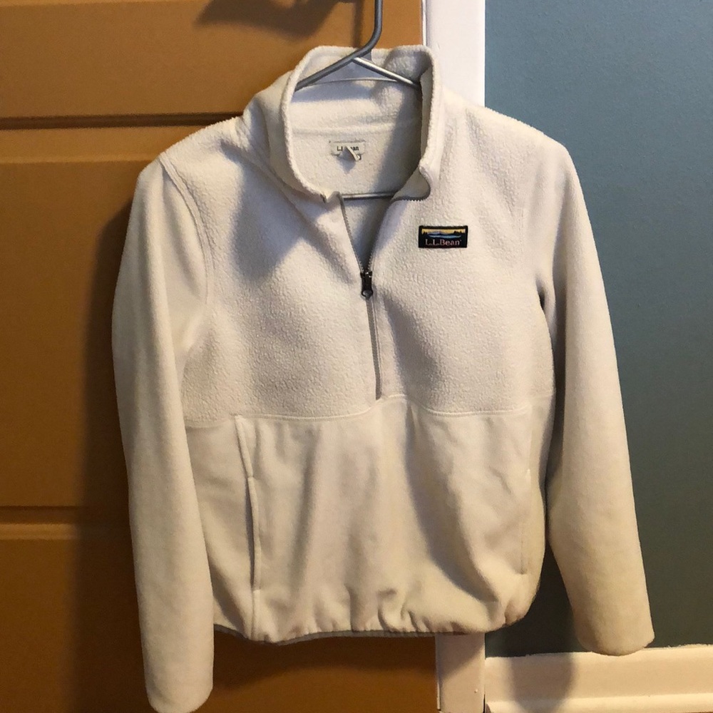 Llbean fleece sweater